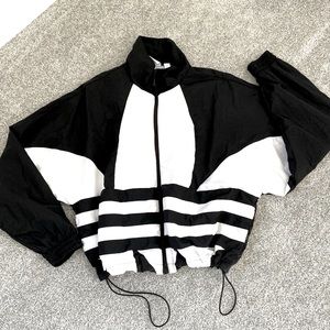 Adidas Crop Wind Breaker Jacket
